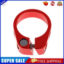 31.8mm Aluminum Alloy MTB Bike Bicycle Cycling Saddle Seat Post Clamp Red
