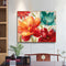 Color Flower Oil Paint By Number DIY Acrylic Painting on Canvas Wall Art Pi