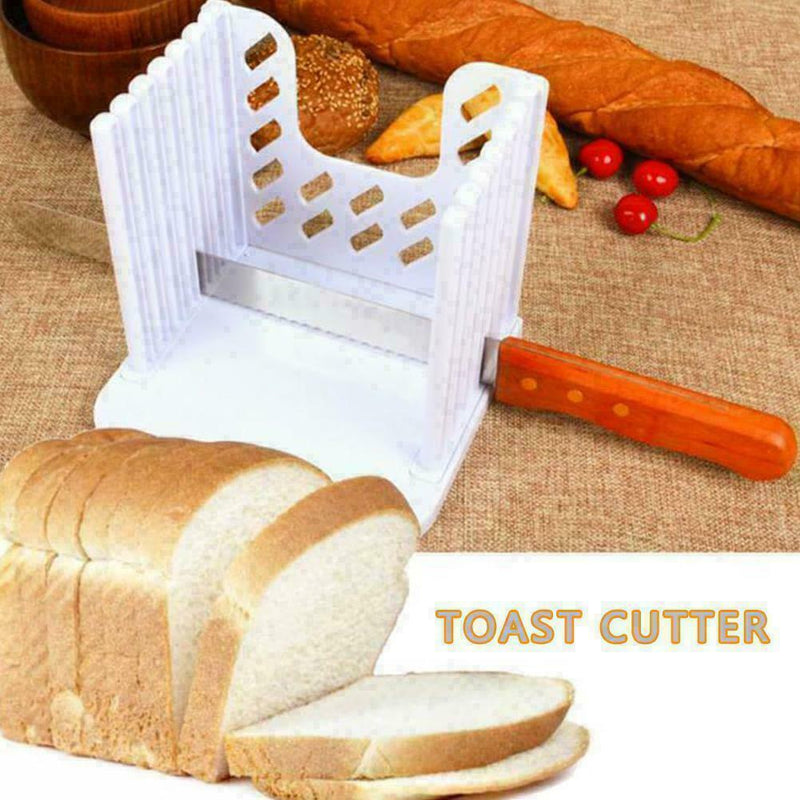 Bread Slice Sandwich Toast Slicer Guide Cutter Slicing . Cutting Tool E6Y4 B5F0