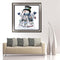 5D Diamond Painting Christmas Snowman Embroidery Cross Stitch Craft