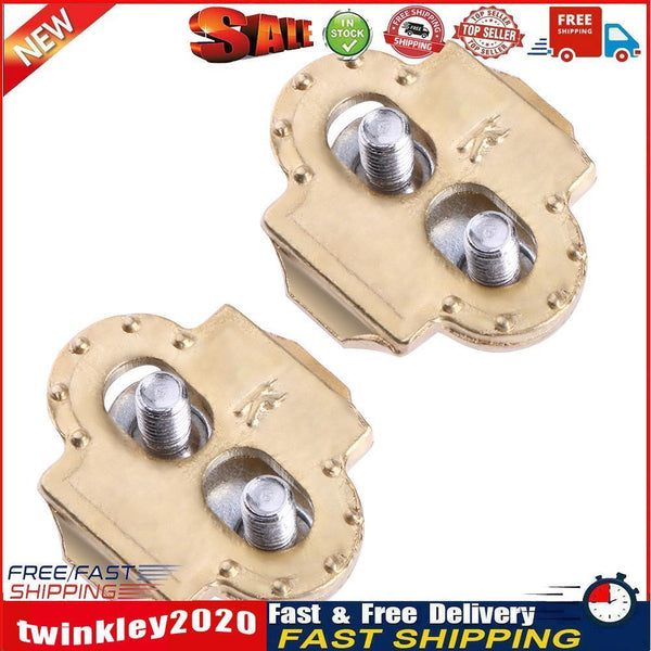 1 Pair MTB Bike Self-Locking Eggbeater Lock Plate Pedal Cleat Cycling Gear Newly