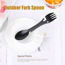 Bottle Opener Stainless Steel Camping Survival EDC Kit Spoon Fork Outdoor Tool