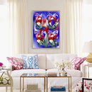 Valentine Day Rose Love DIY Full Round Diamond Painting Picture Rhinestone