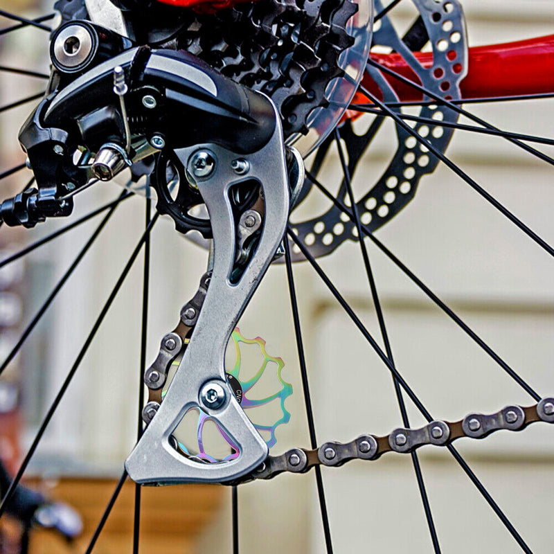 Mi Xim Mountain Bike Rear Derailleur Bearing Pulley Guide Wheel (Multi 15T)