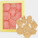 2 Sets DIY Tools Mold Cartoon Biscuit Baking Mould Cookie Molds Christmas Molds