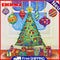 5D DIY Special Shaped Diamond Painting Christmas Tree Cross Stitch Mosaic Kits