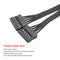 SATA 15pin Male To Female Extension Cable Connector for Computer Hard Disk