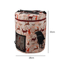 #A Knitting Needles Travel Tote Organizer Yarn Crochet Hook Storage Bag Sewing