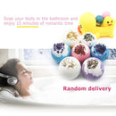 Dried Flower Essential Oil Bubble Bath Ball Bath Bomb Bathroom SPA Gift Newly