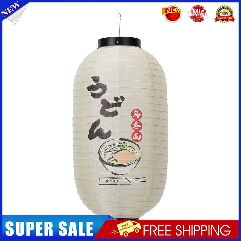 25cm Lantern Cloth Japanese Style Printing Fabric for Bar Pub Decor (F)