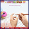 13pairs Knitting Knitting Colorful Carbonization Bamboo Crochet Hooks Clips Set