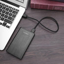 USB 3.0 Hard Disk Case External Enclosure Box for 2.5 inch HDD SSD (Black)