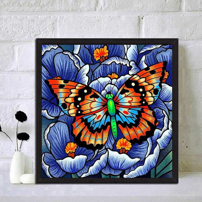 5D Diamond Painting Kits Butterfly Full Round Drill Rhinestone DIY Wall Crafts