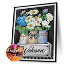 DIY Diamond Painting Kits Flowers Partial Special Shape Drill Picture Home De