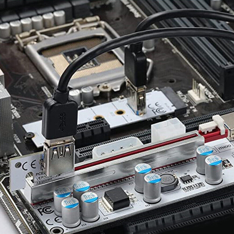 M2 M-key to USB 3.0 Transfer NGFF M.2 to PCI-E 1X to 16X Graphics Card Adapter