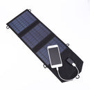 30W 5V USB Solar Panel Pack Portable Outdoor Foldable Charger with Carabiner