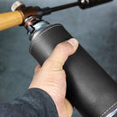 Gas Tank Protective Cover PU Outdoor Camp Fuel Cylinder Storage Bag (Black)