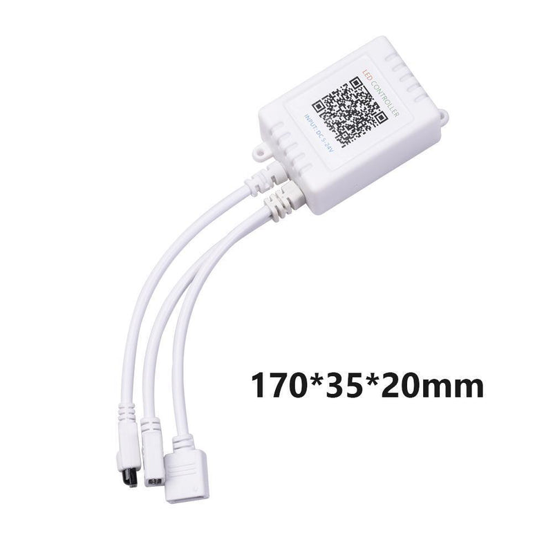 1 to 2 LED Controler Box 24 Keys IR Remote Controller for RGB Lights Strip