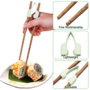 Right or Left Handed Training Chopsticks Easy to Use Chopstick Helper Reusable