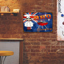 Retro BBQ Chef Metal Plate Painting for Bar Pub Tin Plaques Wall Signs