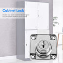 Door Cabinet Mailbox Drawer Wardrobe Cupboard Locker Security Double Key Lo