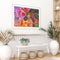 Oil Paint By Numbers Picture DIY Painting Doodle Abstract Acrylic Paint Decor