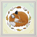 Embroidery Needlework Set 14CT Stamp Crafts Home Decor Animal Count Cross Stitch