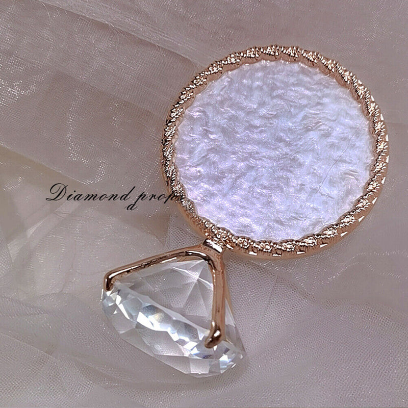 DIY Nail Tips Color Palette Acrylic Display Board Gel Pallet (Pink Round) Newly