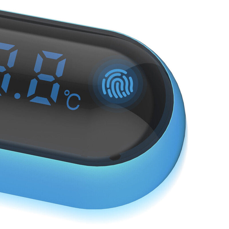 LED Digital Display Aquarium Thermometer High Precision Stick-on for Turtle