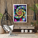 Love Vortex Oil Paint By Numbers Kits Canvas Picture Wall Art DIY Craft