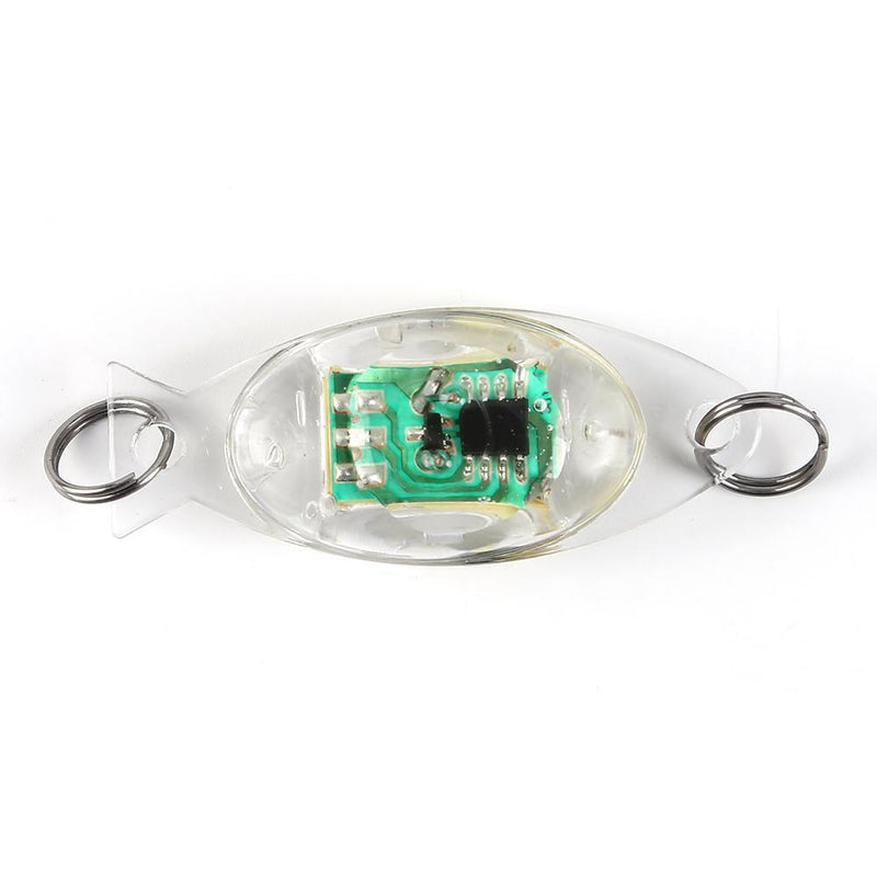 Portable Underwater Fishing Attraction Lamp Lure Fishing Accessories (White)