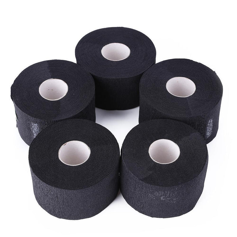 5 Rolls Necks Cover Ruffle Roll Paper Professional Hair Cutting Salon Tool Newly