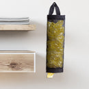 Reusable Grocery Bag Holder Nylon Hanging Trash Bags Store Organizer (C) Newly