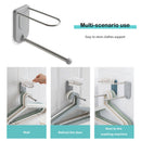 Stainless Steel Hanger Home Storage Rack Clothes Stand Organizer (Grey)