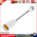 E27-E27 Lamp Flexible Extension Adapter Converter Elongation Base (19.5cm) Newly