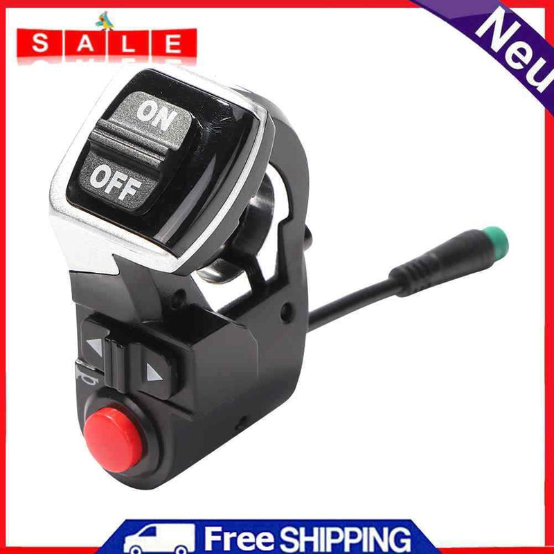 Electric Scooter Handleable Button Turn Signal Light Switch for Kugoo M4 Pro