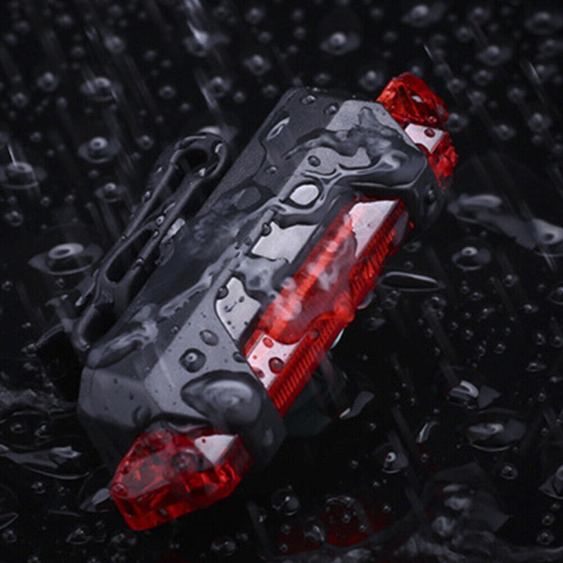 LED Taillight Waterproof Mountain MTB Bicycle for Luggage Carrier Rack Rear Lamp