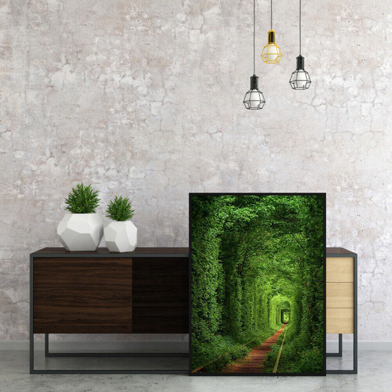 DIY Digital Picture Quiet Tunnel Frameless Oil Painting By Number Handicrafts
