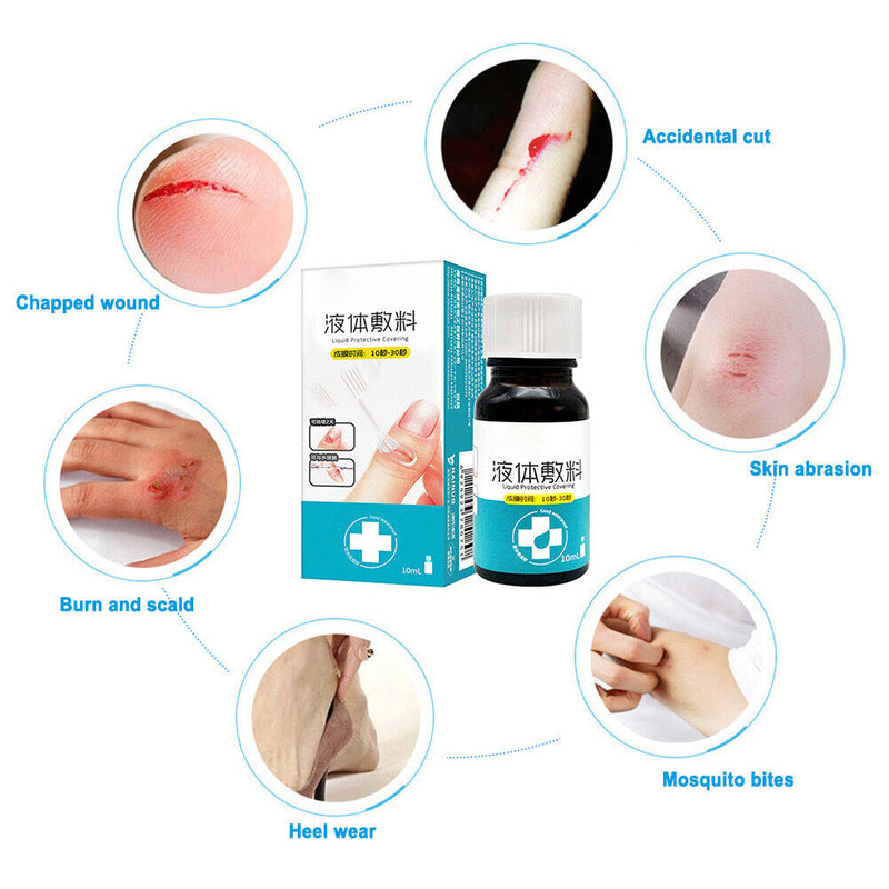 Liquid Cut Wounds Healing Gel Dressing Waterproof Outdoor First Emergency Liquid