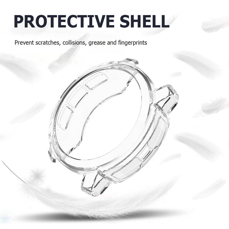 Watch Replacement Frame Half-full Coverage Hollow Protective Shell (White) Newly