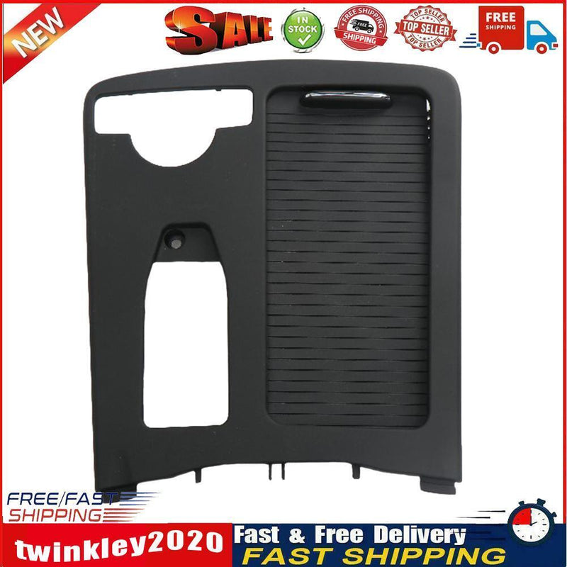 Cup Holder Sliding Cover for Mercedes C-class W204 Car Accessories (Black) Newly