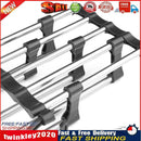 5 in 1 Stainless Steel Black Retractable Pants Rack Trouser Clothes Hanger Newly