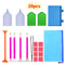 20pcs Diamond Painting Tools Set Tweezers Pen Glue Tray DIY Kits Accessories