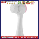 Double Side Silicone Facial Pore Cleanser Brush Portable Massage Skin Scrub