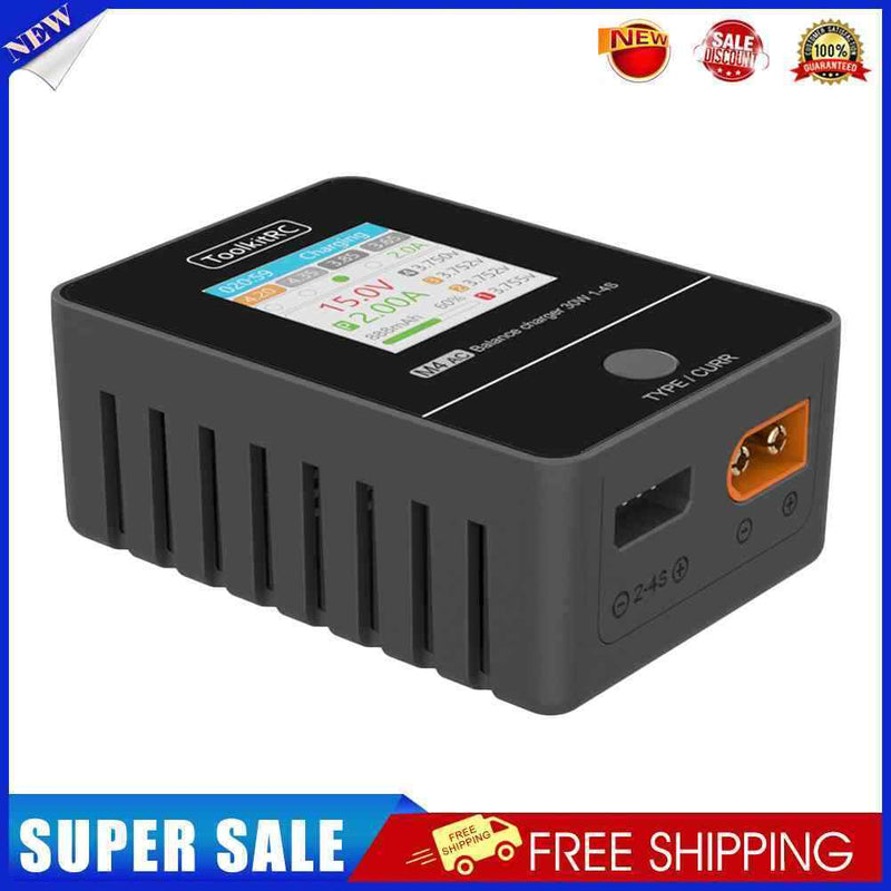 #A 400W 18A Color Screen Balance Charger Discharger with 400W 16.6A 24V Power