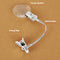 Magnifying Glass Desk Lamp with Clamp for Diamond Painting Cross Stitches