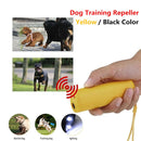 Ultrasonic Dog Repeller Outdoor Electronic LED Stop Barking Deterrent Tool Newly