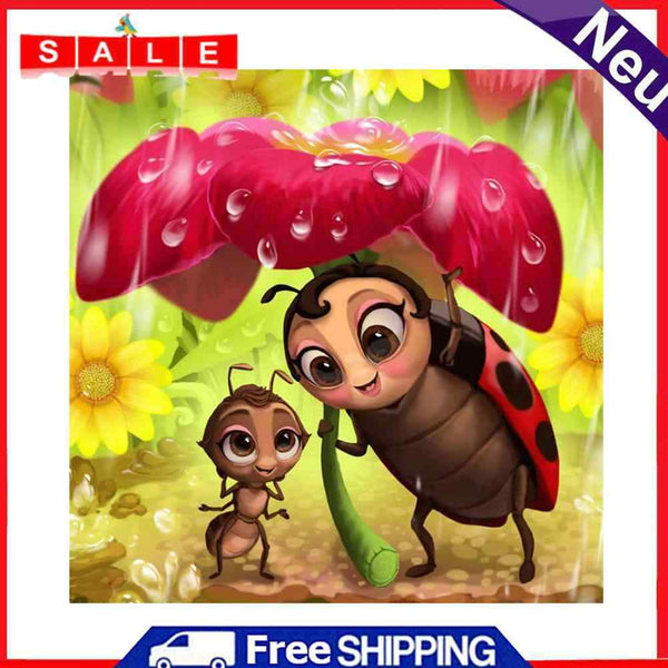 5D Diamond Painting Kit Animal Full Round Diamond Mosaic