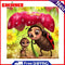 5D Diamond Painting Kit Animal Full Round Diamond Mosaic