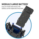 WL/RC F190 RC Drone FPV Altitude Hold Aircraft with 2 Battery (Black) Newly
